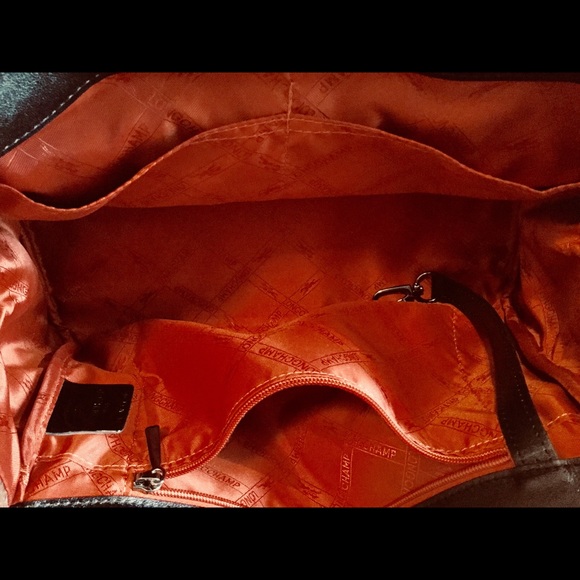 Longchamp leather & pony hair leopard print bag - Picture 2 of 12